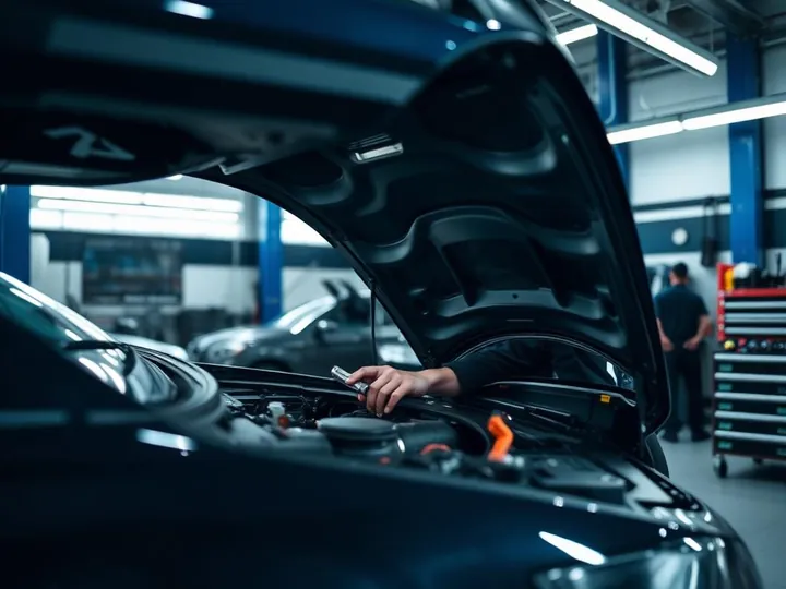 Serviço de mecânica premium automotiva